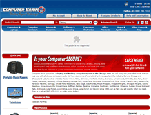 Tablet Screenshot of computerbrain.com
